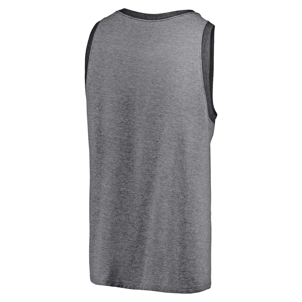 Cleveland Browns Famous Tri-Blend Tank Top Heathered Gray/Heathered Charcoal | Fanatics