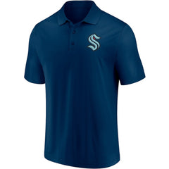 Seattle Kraken Fanatics Winning Streak Polo - Deep Sea Blue - NHL