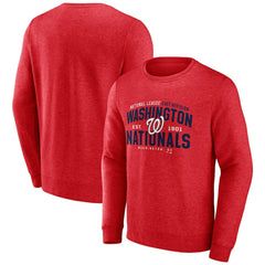 Washington Nationals Fanatics Classic Move Pullover Sweatshirt - MLB
