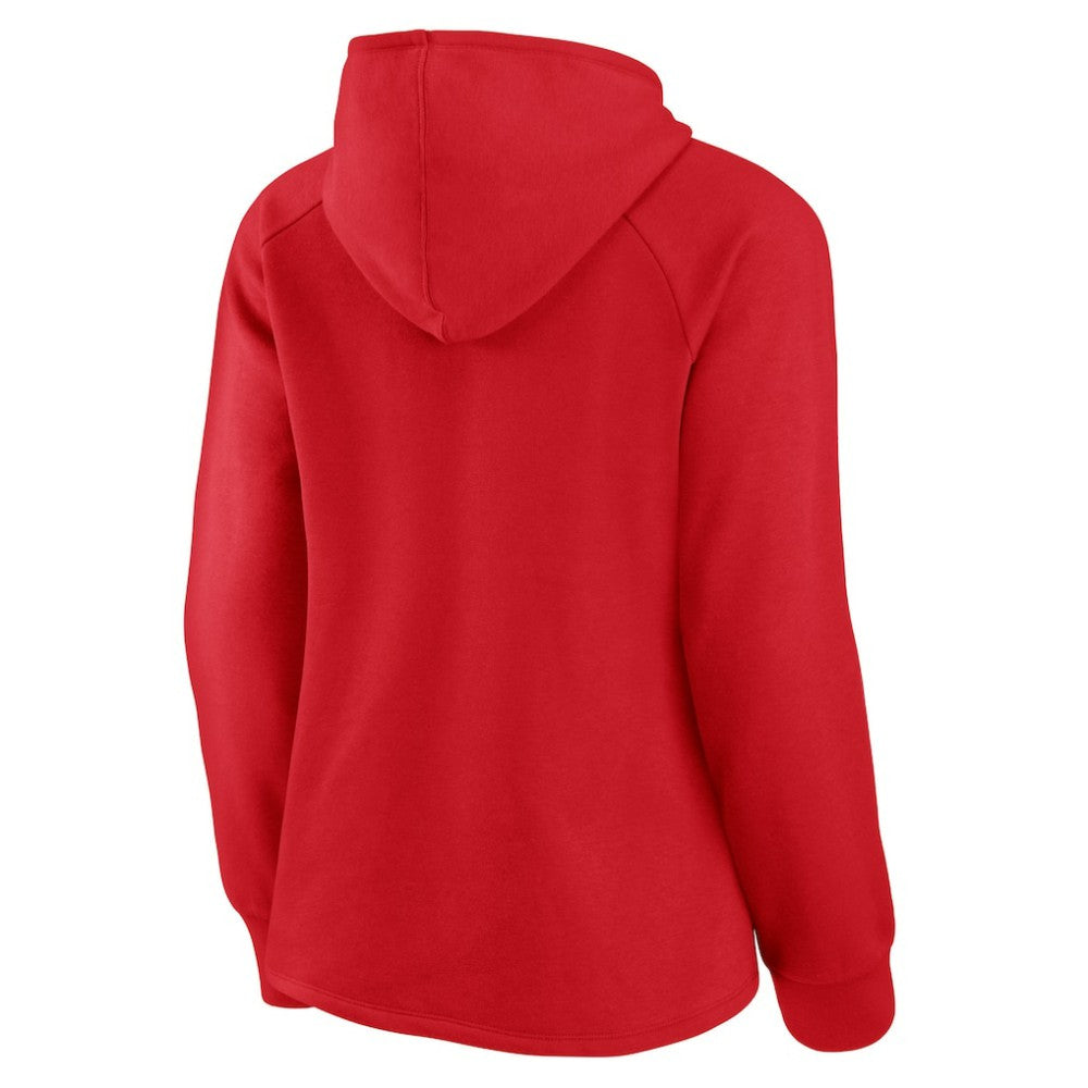 Washington Nationals Fanatics Women's Perfect Play Raglan Pullover Hoodie - MLB
