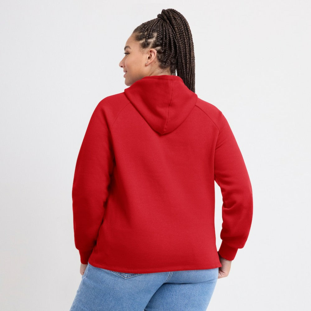 Washington Nationals Fanatics Women's Perfect Play Raglan Pullover Hoodie - MLB