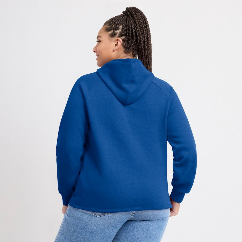 Chicago Cubs Fanatics Women's Perfect Play Raglan Pullover Hoodie - MLB