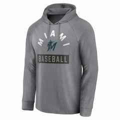 Miami Marlins Fanatics No Time Off Raglan Pullover Hoodie - MLB