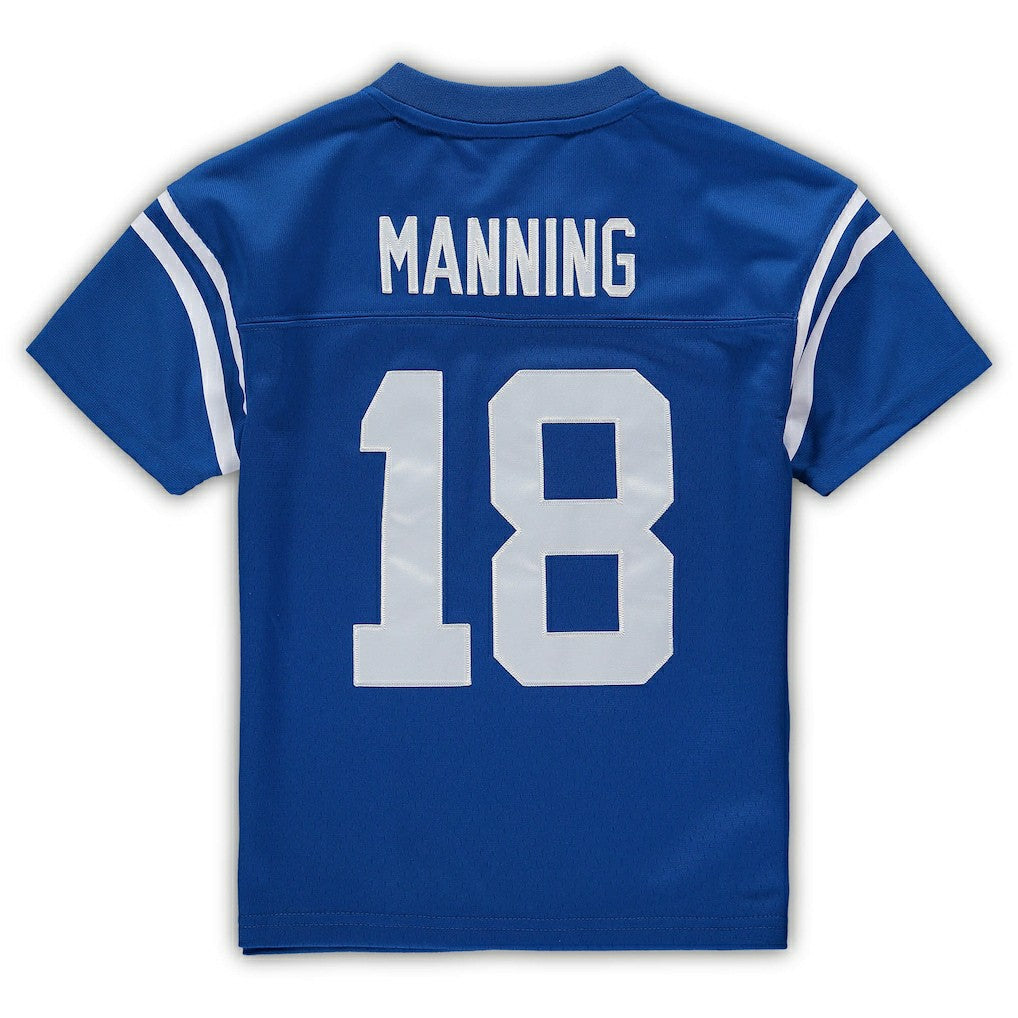 Peyton Manning Indianapolis Colts Male Preschool Retired Legacy Jersey Royal | Mitchell & Ness