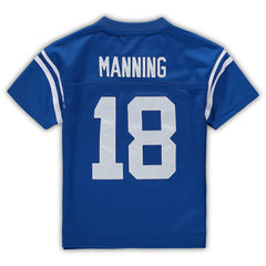 Peyton Manning Indianapolis Colts Male Preschool Retired Legacy Jersey Royal | Mitchell & Ness