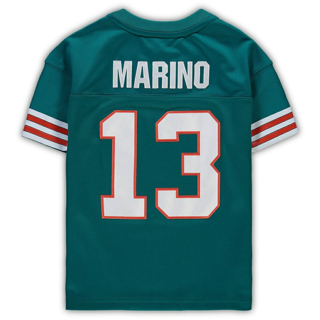Dan Marino Miami Dolphins Male Preschool 1984 Retired Legacy Jersey Aqua | Mitchell & Ness