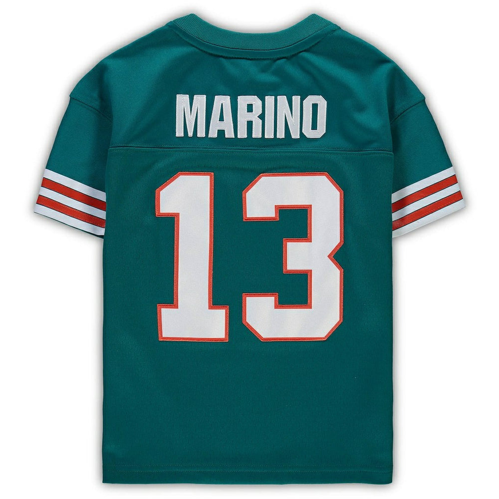 Dan Marino Miami Dolphins Male Preschool 1984 Retired Legacy Jersey Aqua | Mitchell & Ness