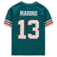 Dan Marino Miami Dolphins Male Preschool 1984 Retired Legacy Jersey Aqua | Mitchell & Ness