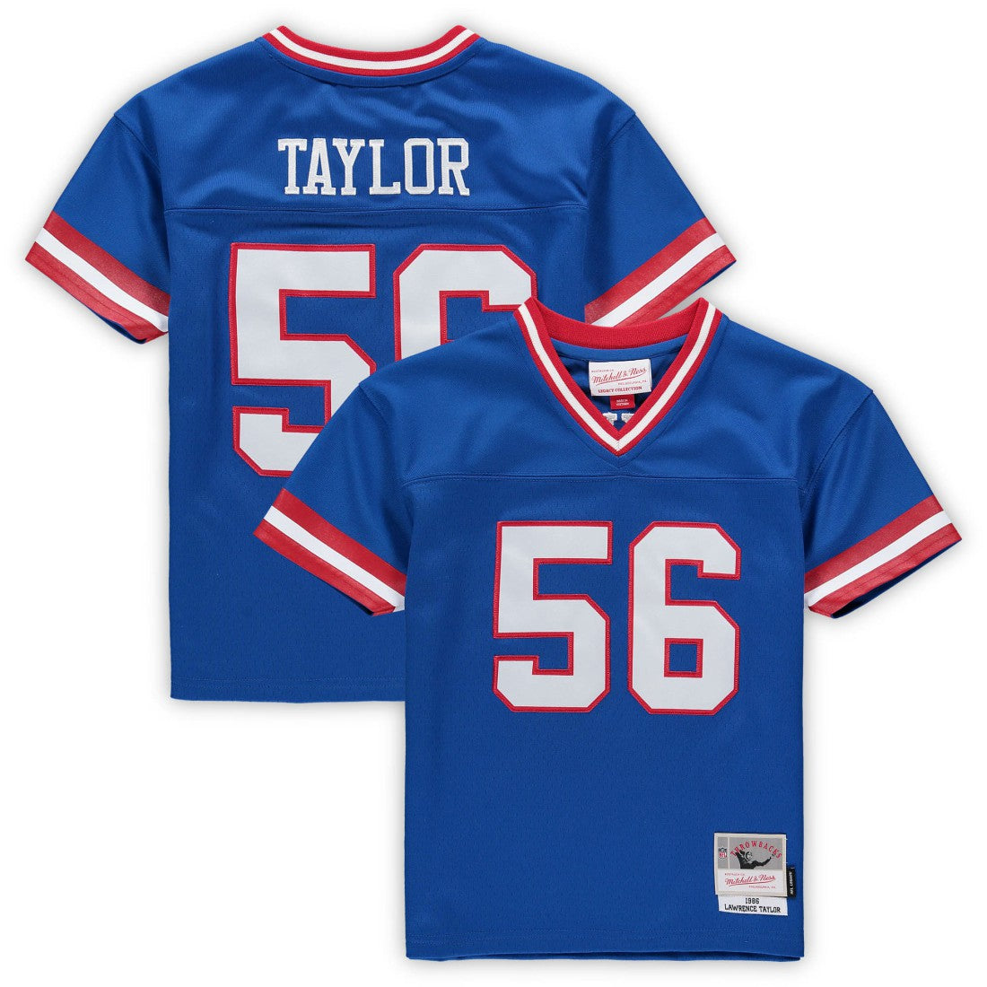 Lawrence Taylor New York Giants Male Preschool Retired Legacy Jersey Royal | Mitchell & Ness
