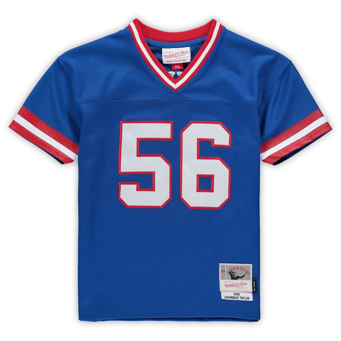 Lawrence Taylor New York Giants Male Preschool Retired Legacy Jersey Royal | Mitchell & Ness