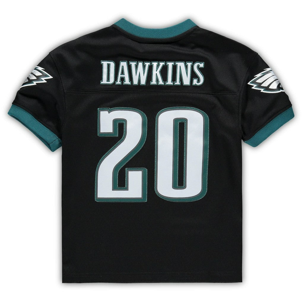 Brian Dawkins Philadelphia Eagles Preschool Retired Legacy Jersey Black | Mitchell & Ness