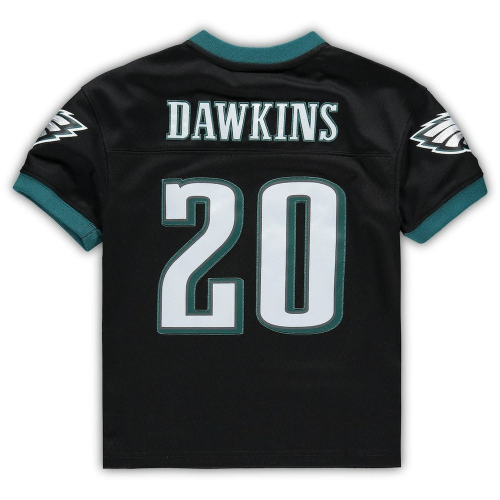 Brian Dawkins Philadelphia Eagles Preschool Retired Legacy Jersey Black | Mitchell & Ness