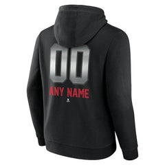 Florida Panthers Personalized Midnight Mascot Logo Pullover Hoodie - Black - NHL