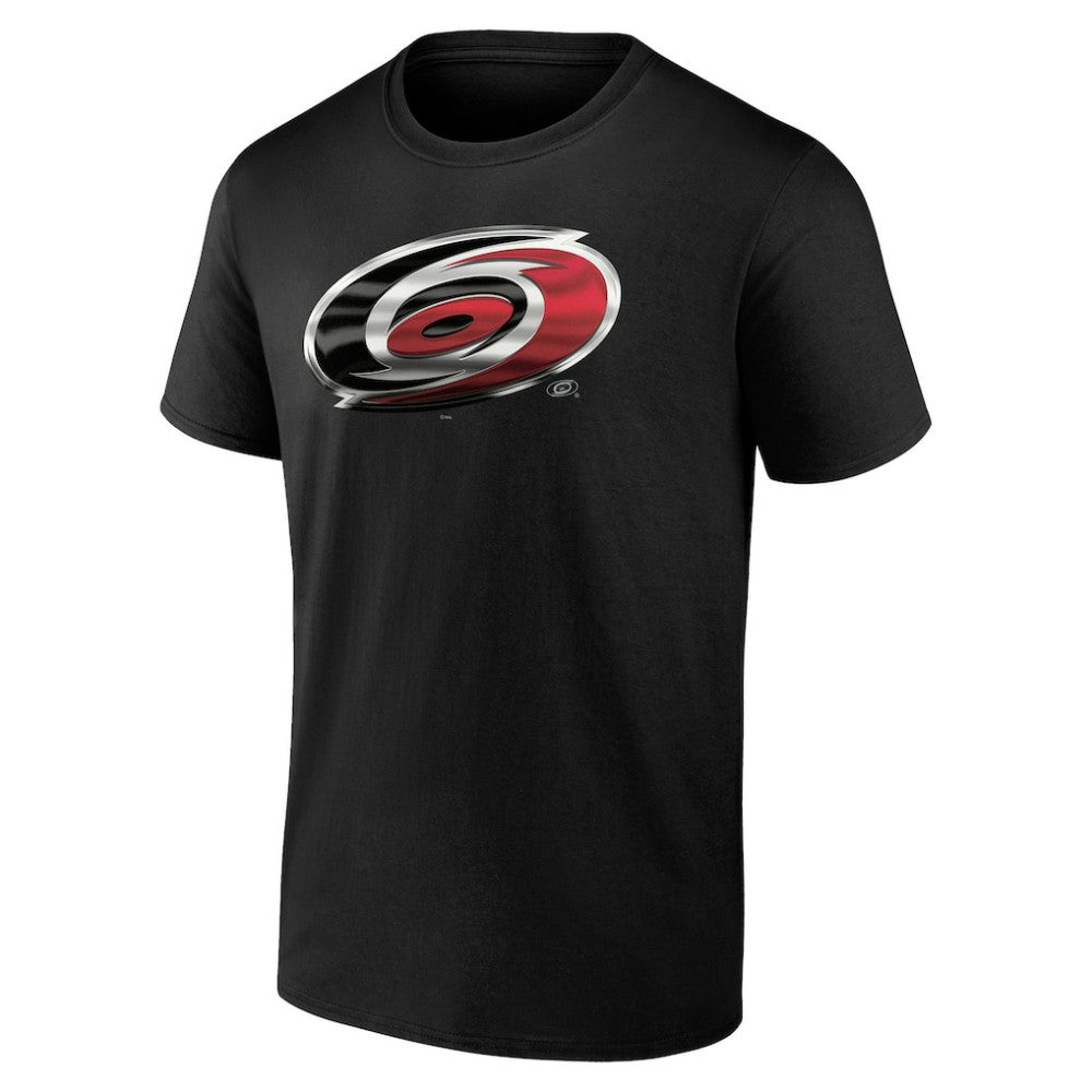 Carolina Hurricanes Personalized Midnight Mascot Logo T-Shirt - Black - NHL