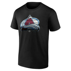 Colorado Avalanche Personalized Midnight Mascot Logo T-Shirt - Black - NHL