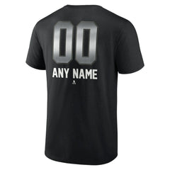 Toronto Maple Leafs Personalized Midnight Mascot Logo T-Shirt - Black - NHL