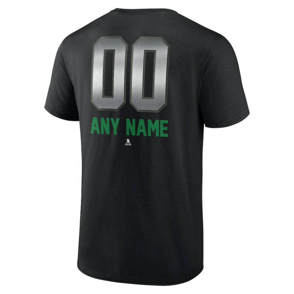 Vancouver Canucks Personalized Midnight Mascot Logo T-Shirt - Black - NHL