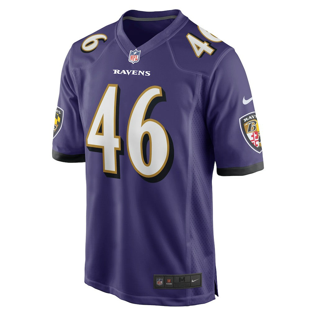 Nick Moore Baltimore Ravens Game Jersey Purple | Nike for Sale
