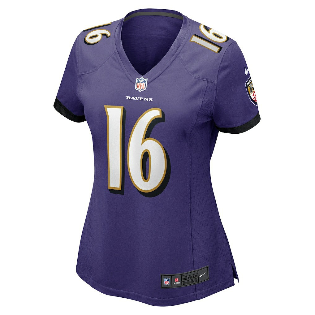 Tylan Wallace Baltimore Ravens Women's Game Jersey Purple | Nike for Sale