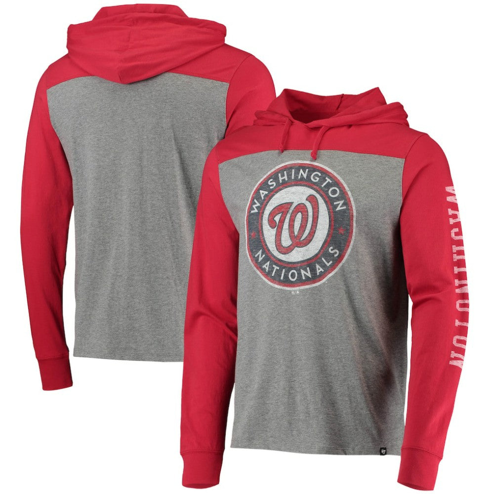 Washington Nationals '47 Franklin Wooster Pullover Hoodie - MLB