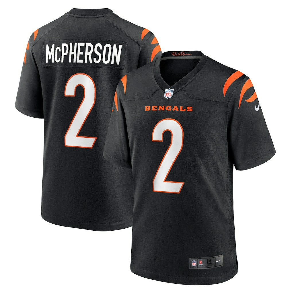 Evan McPherson Cincinnati Bengals Game Jersey Black | Nike for Sale