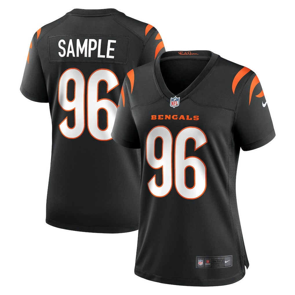 Cam Sample Cincinnati Bengals Women's Game Jersey Black | Nike for Sale