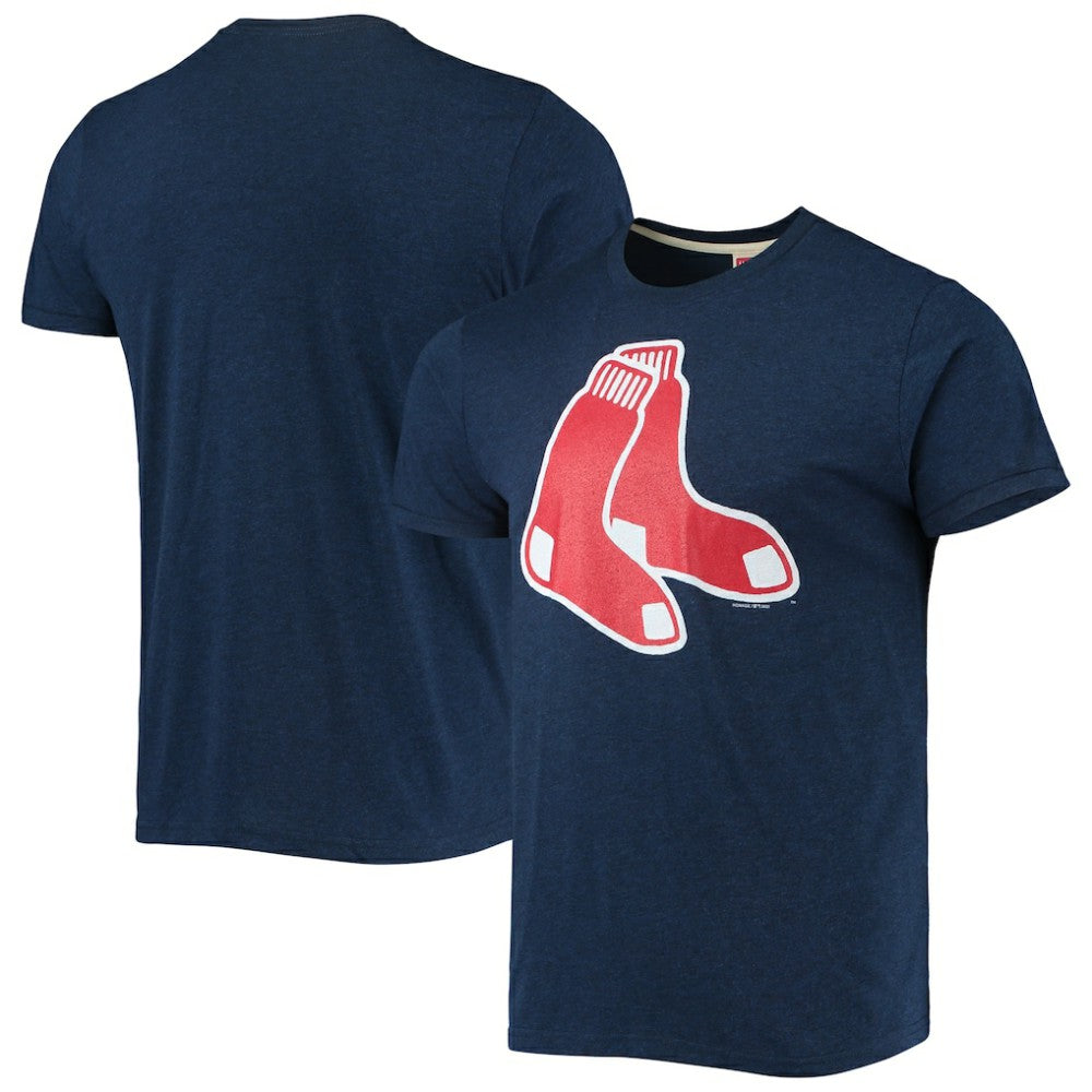 Boston Red Sox Homage Hand-Drawn Logo Tri-Blend T-Shirt - MLB