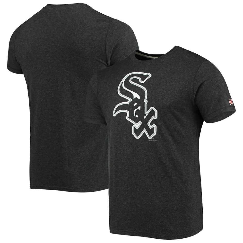 Chicago White Sox Homage Hand-Drawn Logo Tri-Blend T-Shirt - MLB