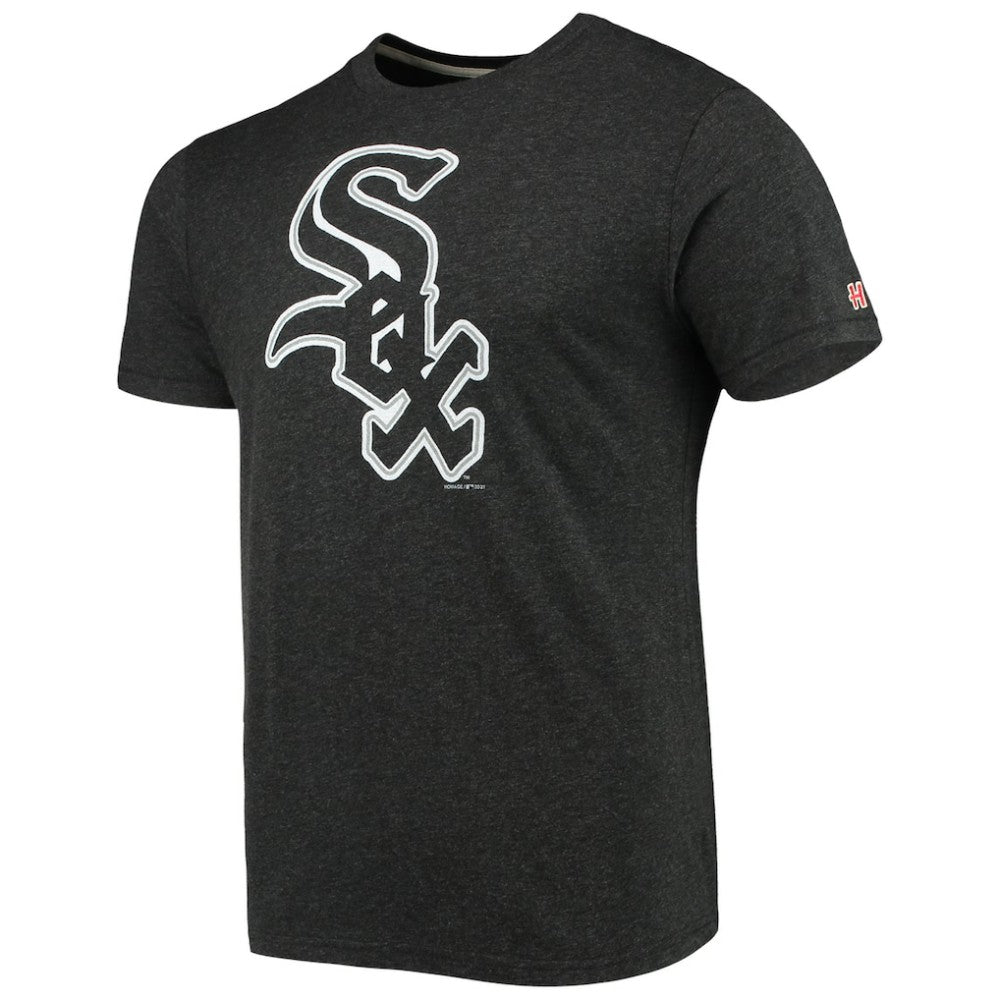 Chicago White Sox Homage Hand-Drawn Logo Tri-Blend T-Shirt - MLB