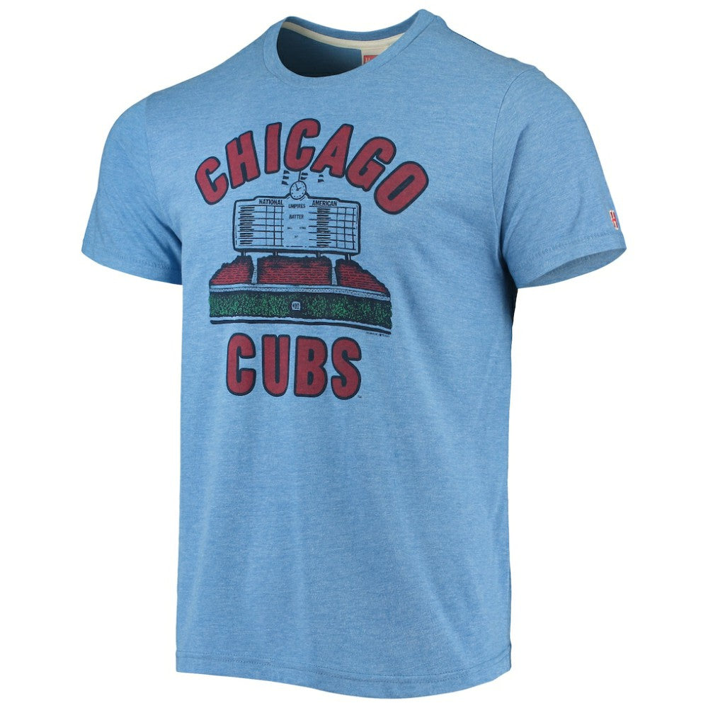 Chicago Cubs Homage Hyper Local Tri-Blend T-Shirt - MLB