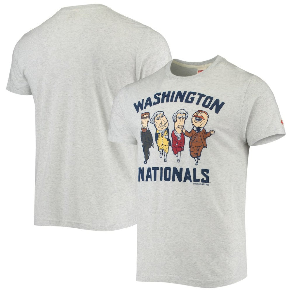 Washington Nationals Homage Hyper Local Tri-Blend T-Shirt - MLB