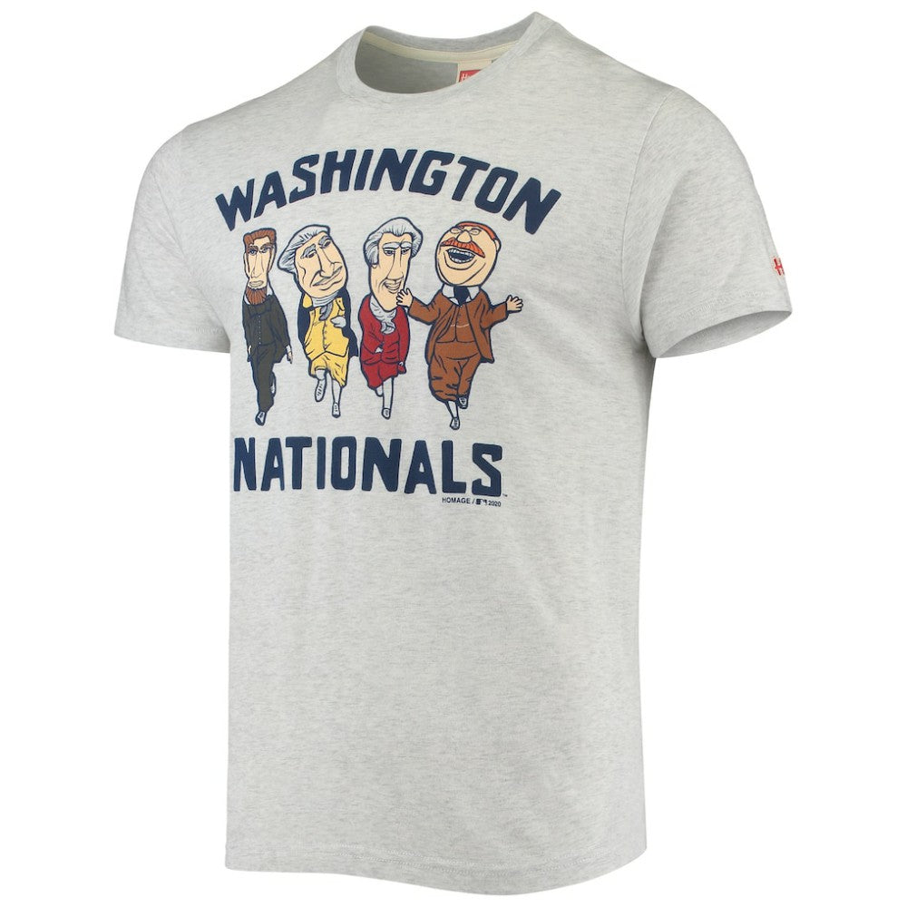 Washington Nationals Homage Hyper Local Tri-Blend T-Shirt - MLB