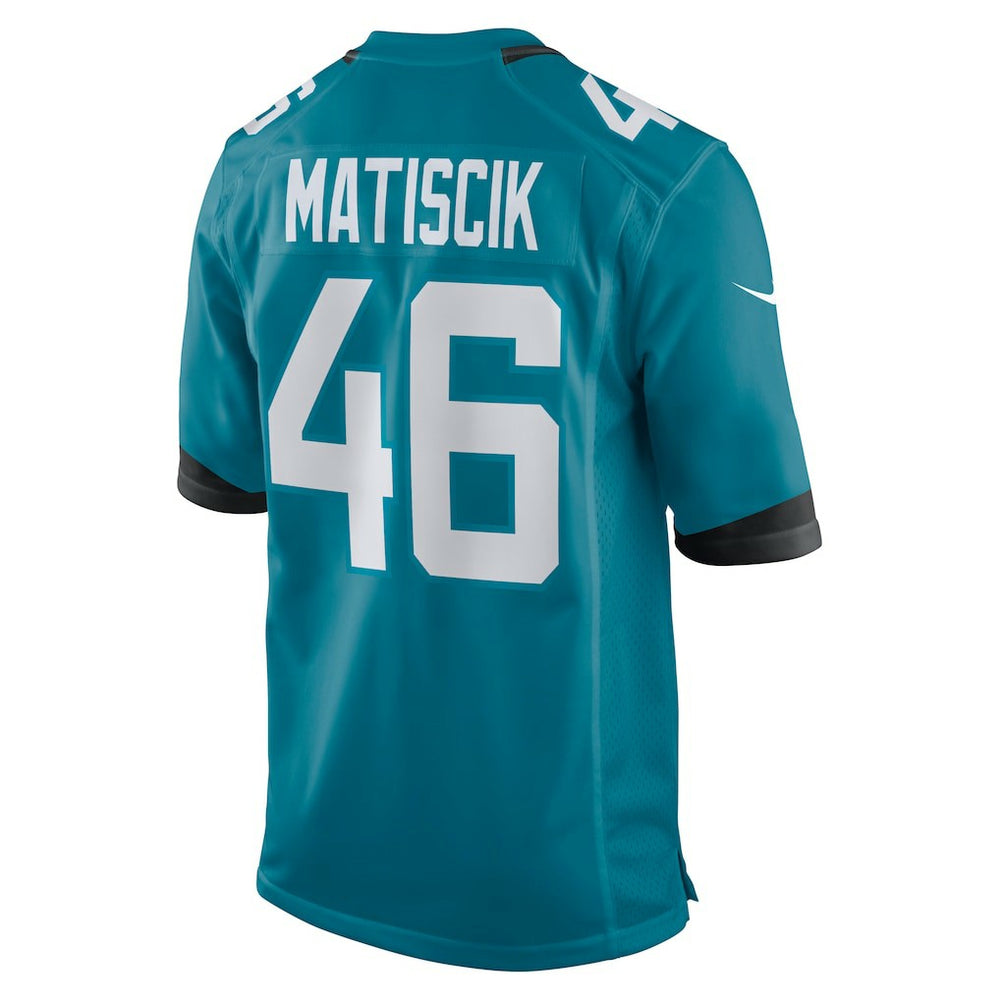 Ross Matiscik Jacksonville Jaguars Game Jersey Teal | Nike for Sale