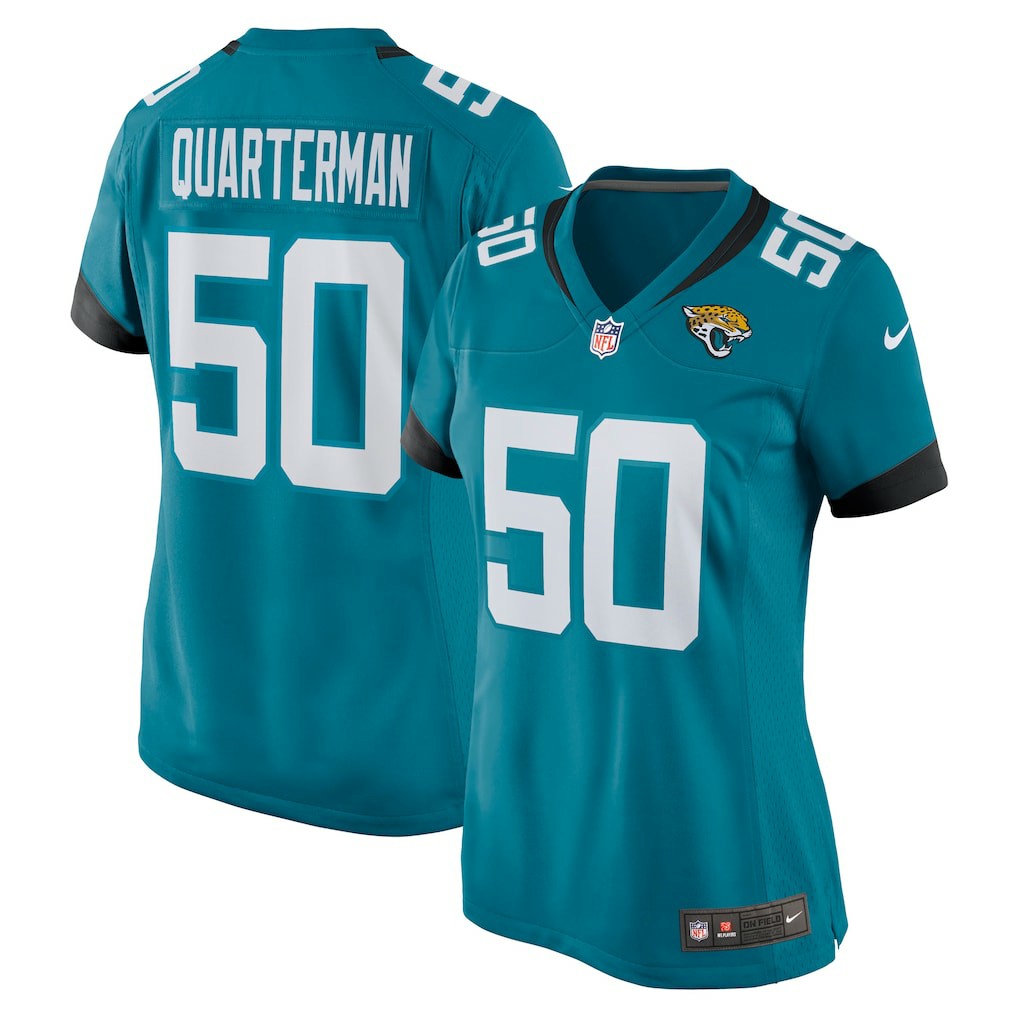 Shaquille Quarterman Jacksonville Jaguars Women's Game Jersey Teal | Nike for Sale