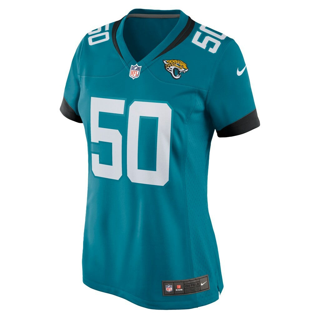 Shaquille Quarterman Jacksonville Jaguars Women's Game Jersey Teal | Nike for Sale