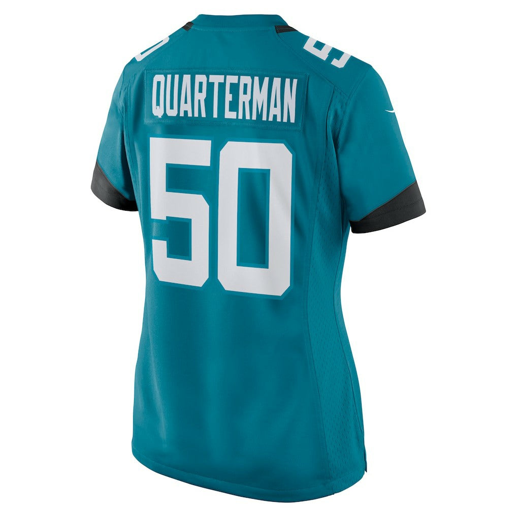 Shaquille Quarterman Jacksonville Jaguars Women's Game Jersey Teal | Nike for Sale