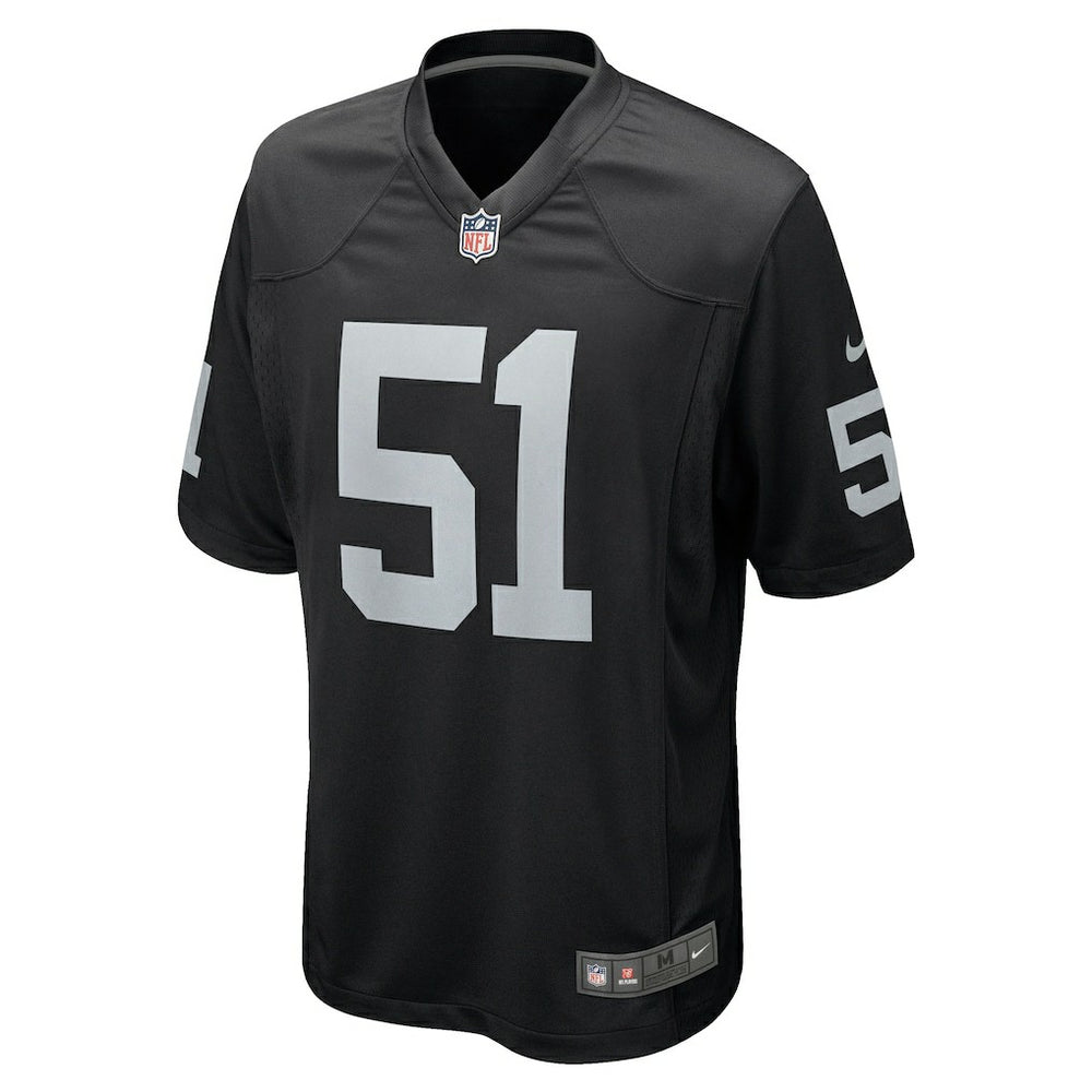 Malcolm Koonce Las Vegas Raiders Game Jersey Black | Nike for Sale