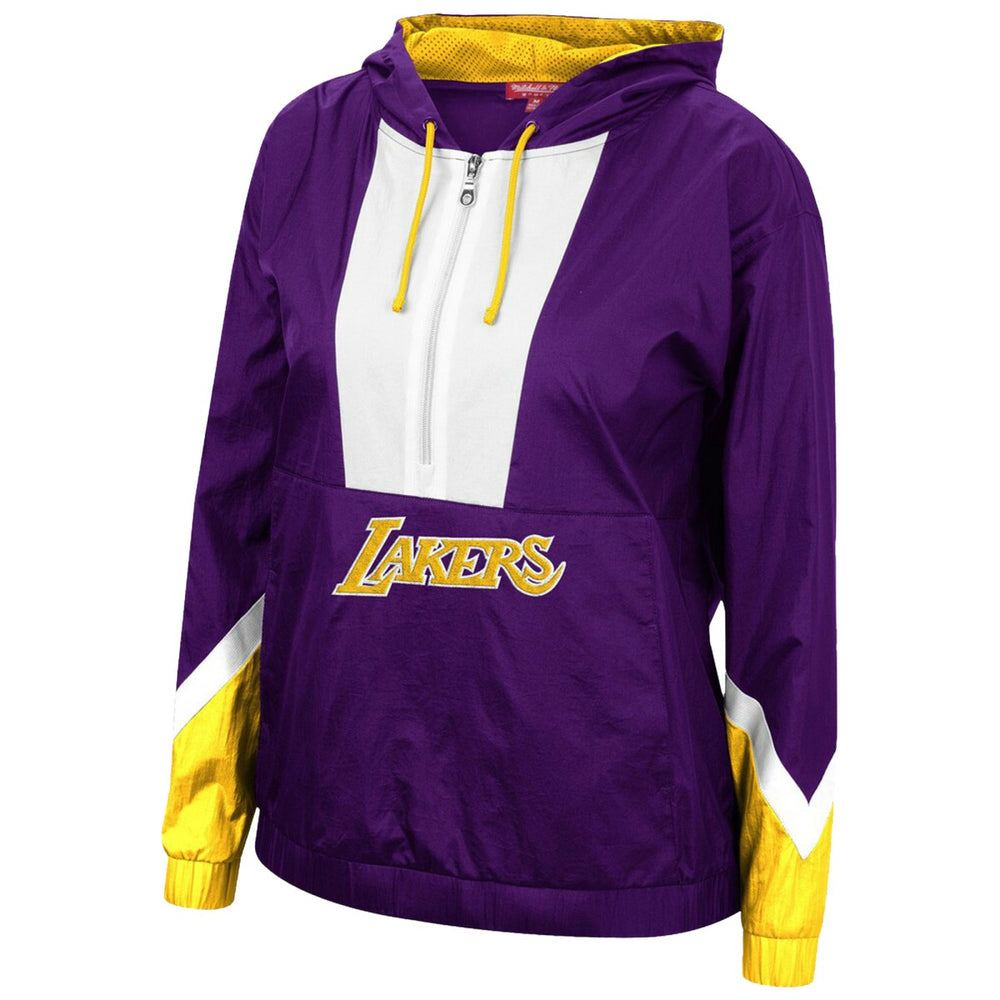 Los Angeles Lakers Women's Half-Zip Windbreaker 2.0 Hoodie Purple - NBA