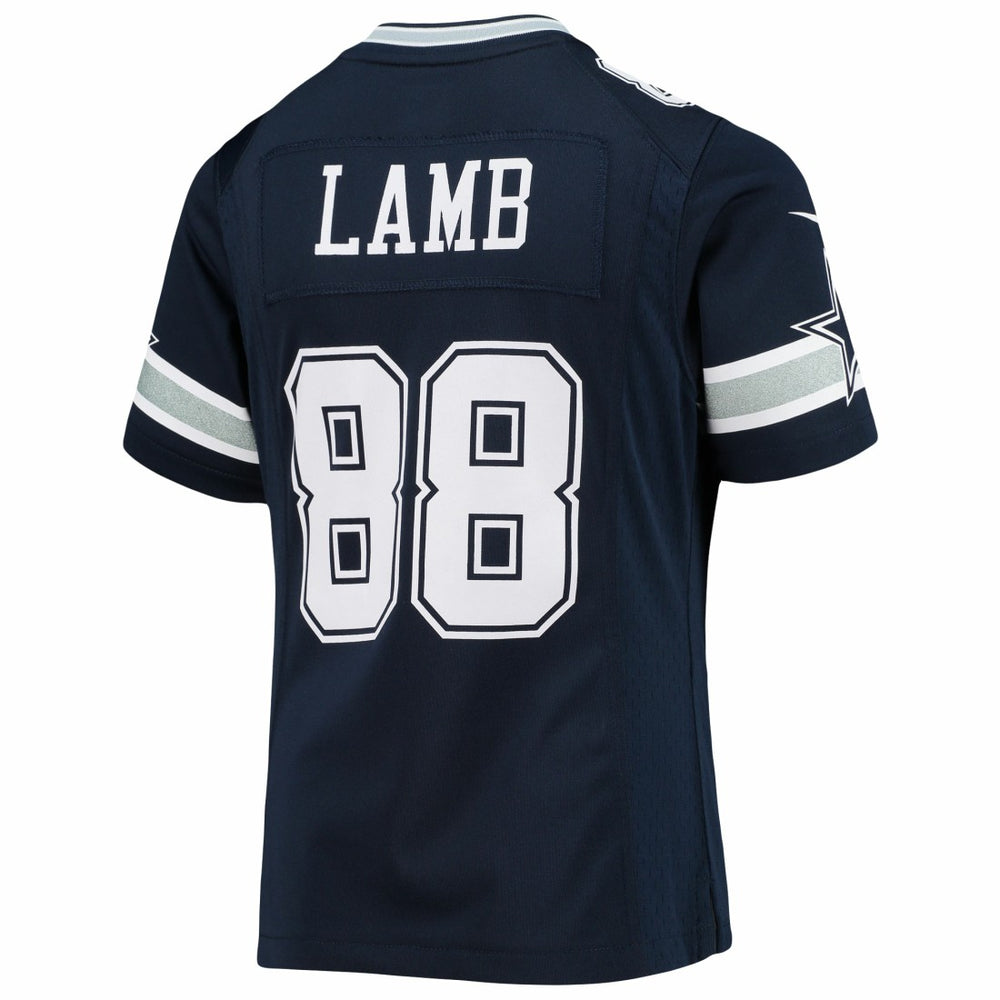 CeeDee Lamb Dallas Cowboys Girls Youth Game Jersey Navy | Nike for Sale