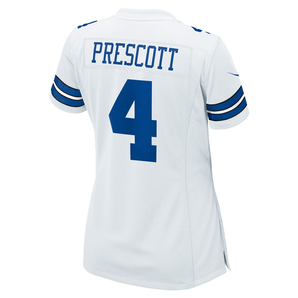 Dak Prescott Dallas Cowboys Women's Team Game Jersey White | Nike for Sale