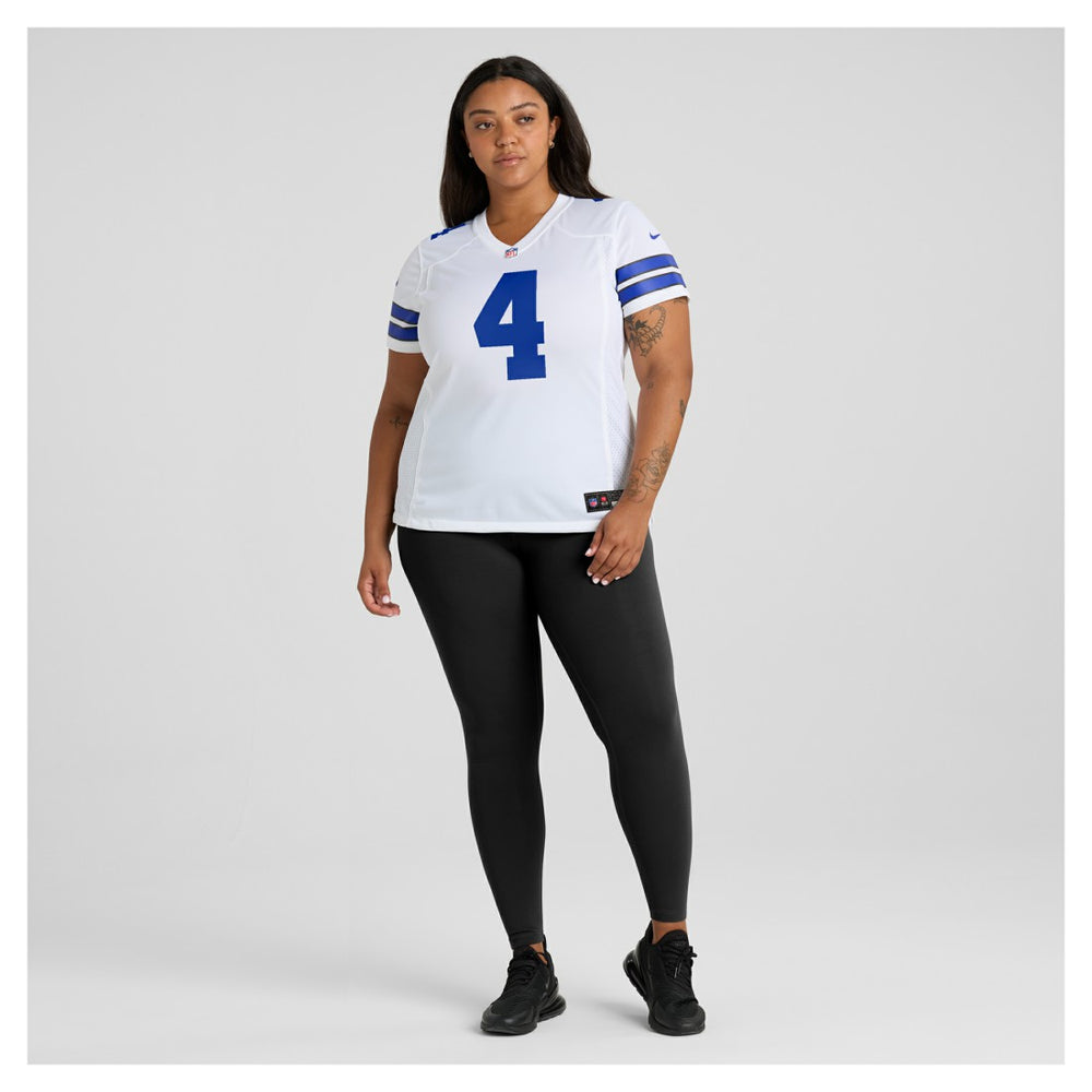 Dak Prescott Dallas Cowboys Women's Team Game Jersey White | Nike for Sale