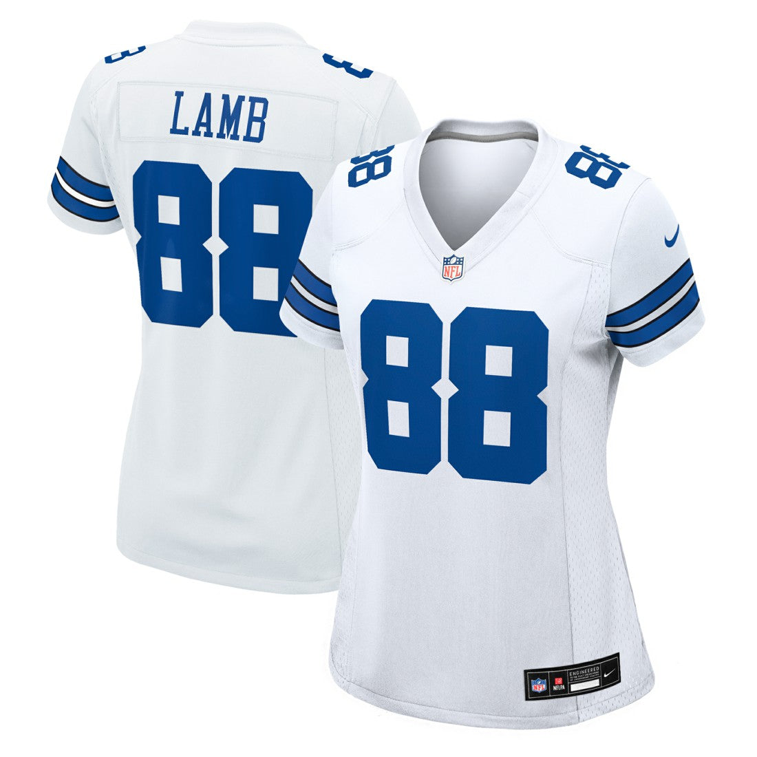 CeeDee Lamb Dallas Cowboys Women's Game Jersey White | Nike for Sale