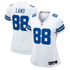 CeeDee Lamb Dallas Cowboys Women's Game Jersey White | Nike for Sale