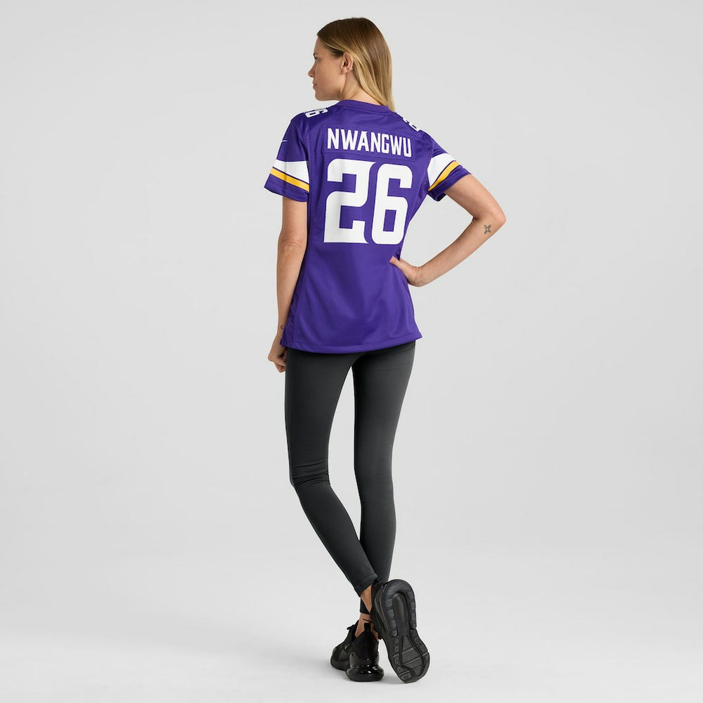 Kene Nwangwu Minnesota Vikings Women's Game Jersey Purple | Nike for Sale