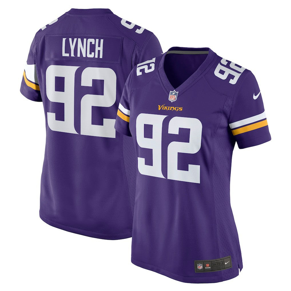 James Lynch Minnesota Vikings Women's Game Player Jersey Purple | Nike for Sale