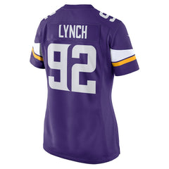James Lynch Minnesota Vikings Women's Game Player Jersey Purple | Nike for Sale