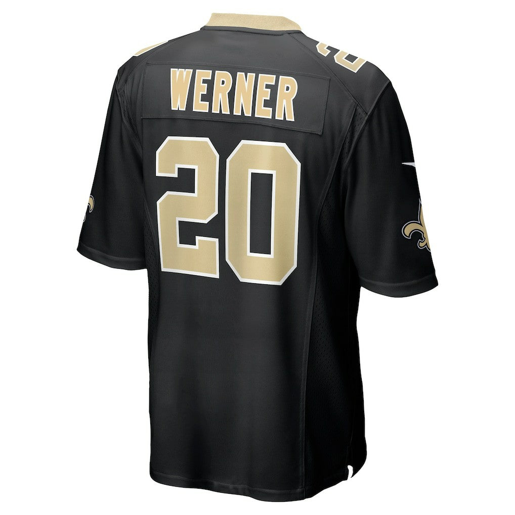 Pete Werner New Orleans Saints Game Jersey Black | Nike for Sale