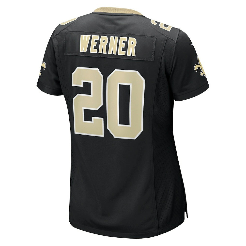 Pete Werner New Orleans Saints Women's Game Jersey Black | Nike for Sale