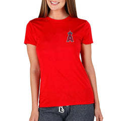 Los Angeles Angels Concepts Sport Women's Marathon Knit Top - MLB