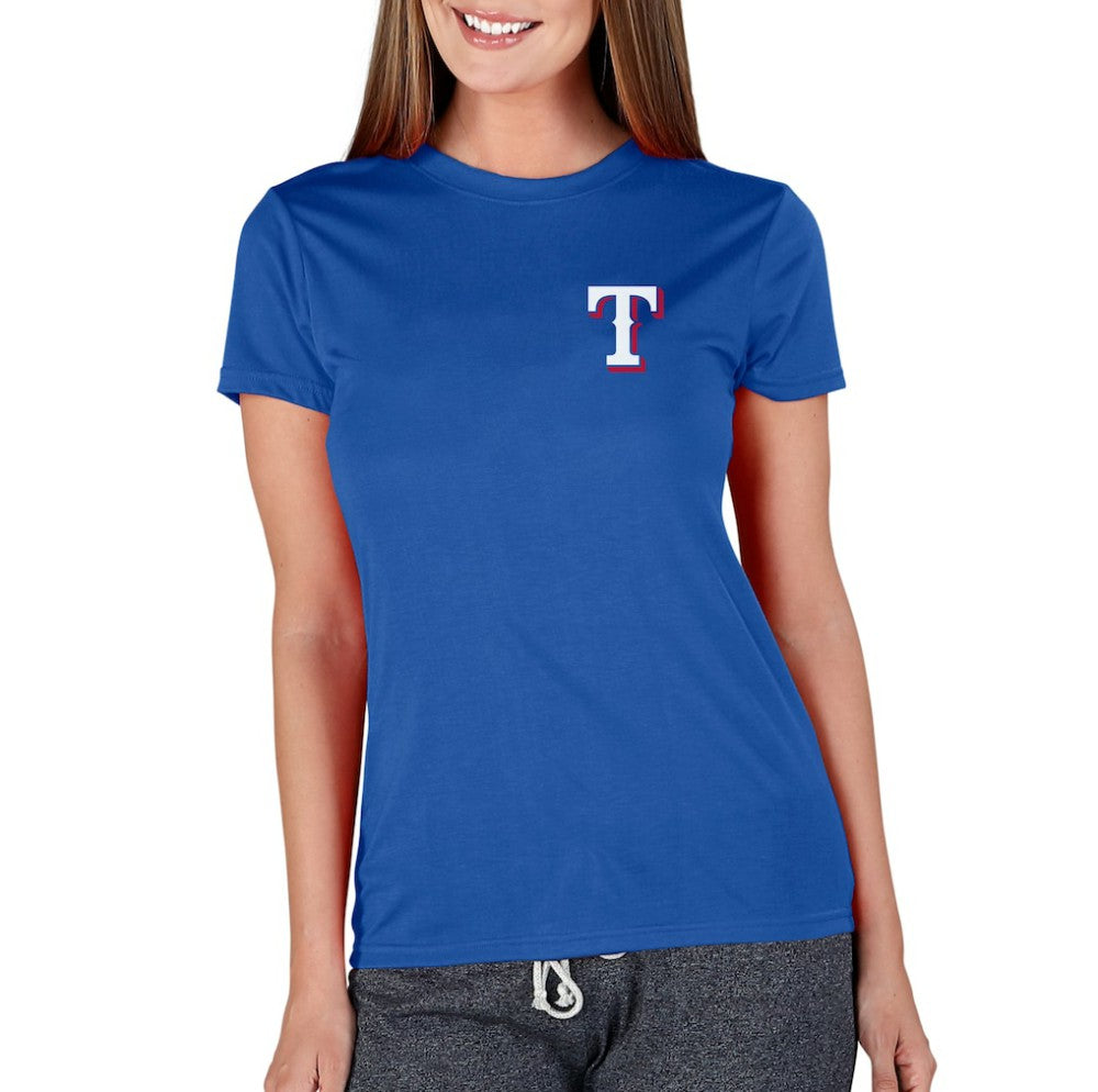 Texas Rangers Concepts Sport Women's Marathon Knit Top - MLB